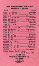 Schedule