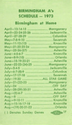Schedule