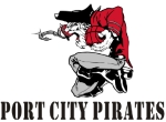 Port City Pirates logo]