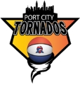 Port City Tornados logo