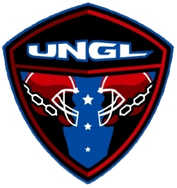United National Gridiron League logo