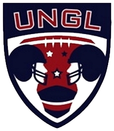 United National Gridiron League logo