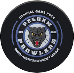 Pelham Prowlers puck